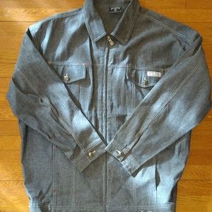 Men's RocaWear Denim Jacket Sz XXL